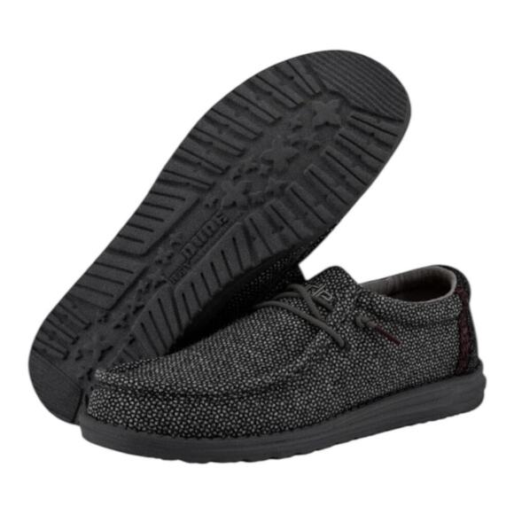 Hey Dude Men's Magnet Gray Wally Slip On Loafers/Shoes | NEW/NWT!! - Picture 1 of 13